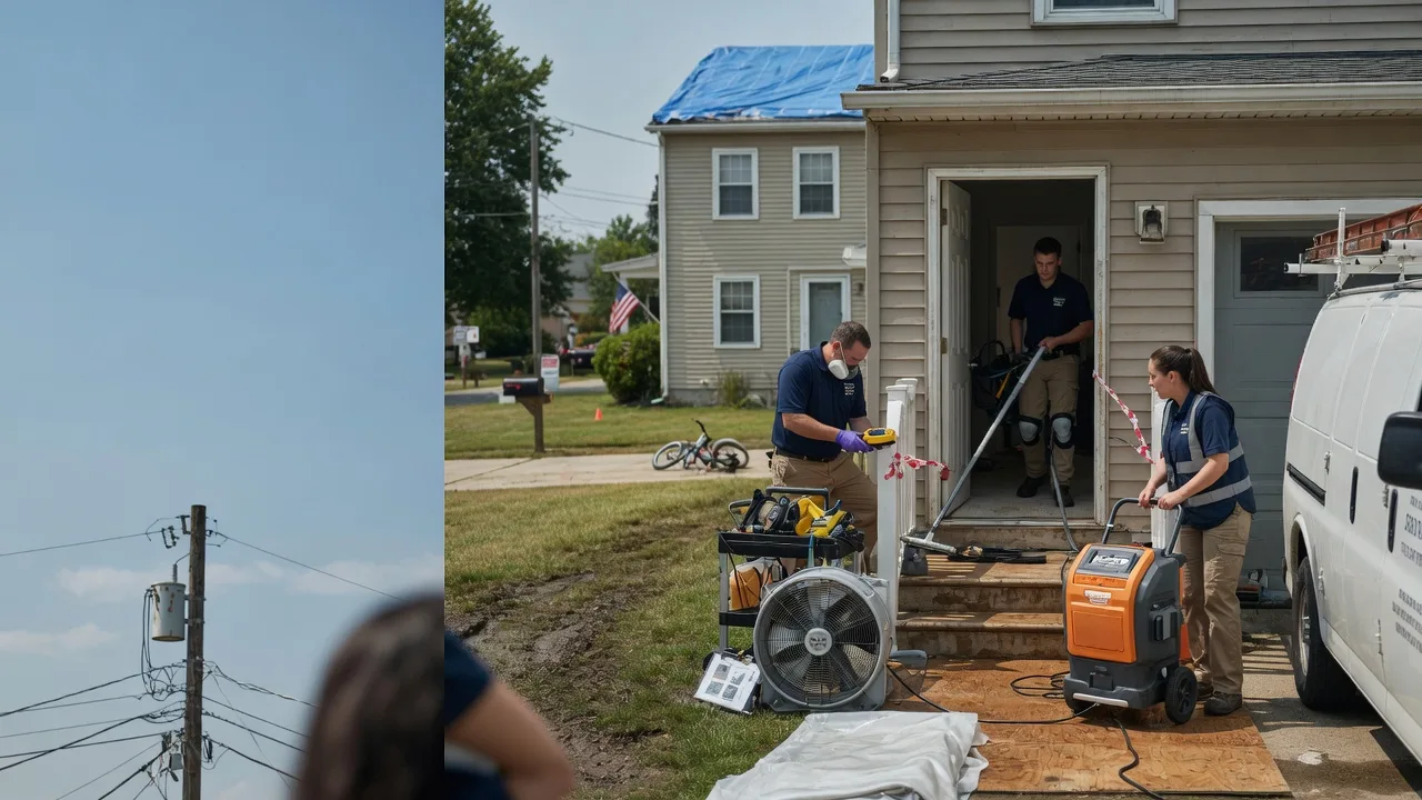 Water Damage Repair in Washingtonville, PA near me